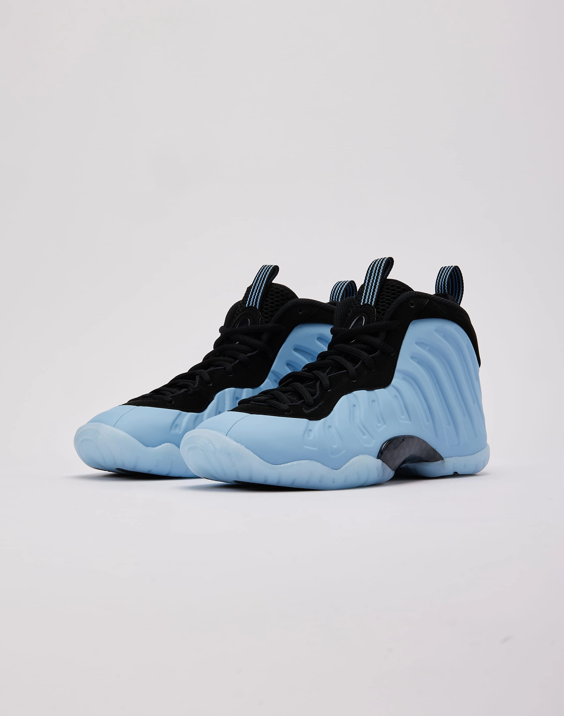 Lightweight Cage Structure High Cut Nike Little Posite One 'Psychic Blue' Grade-School