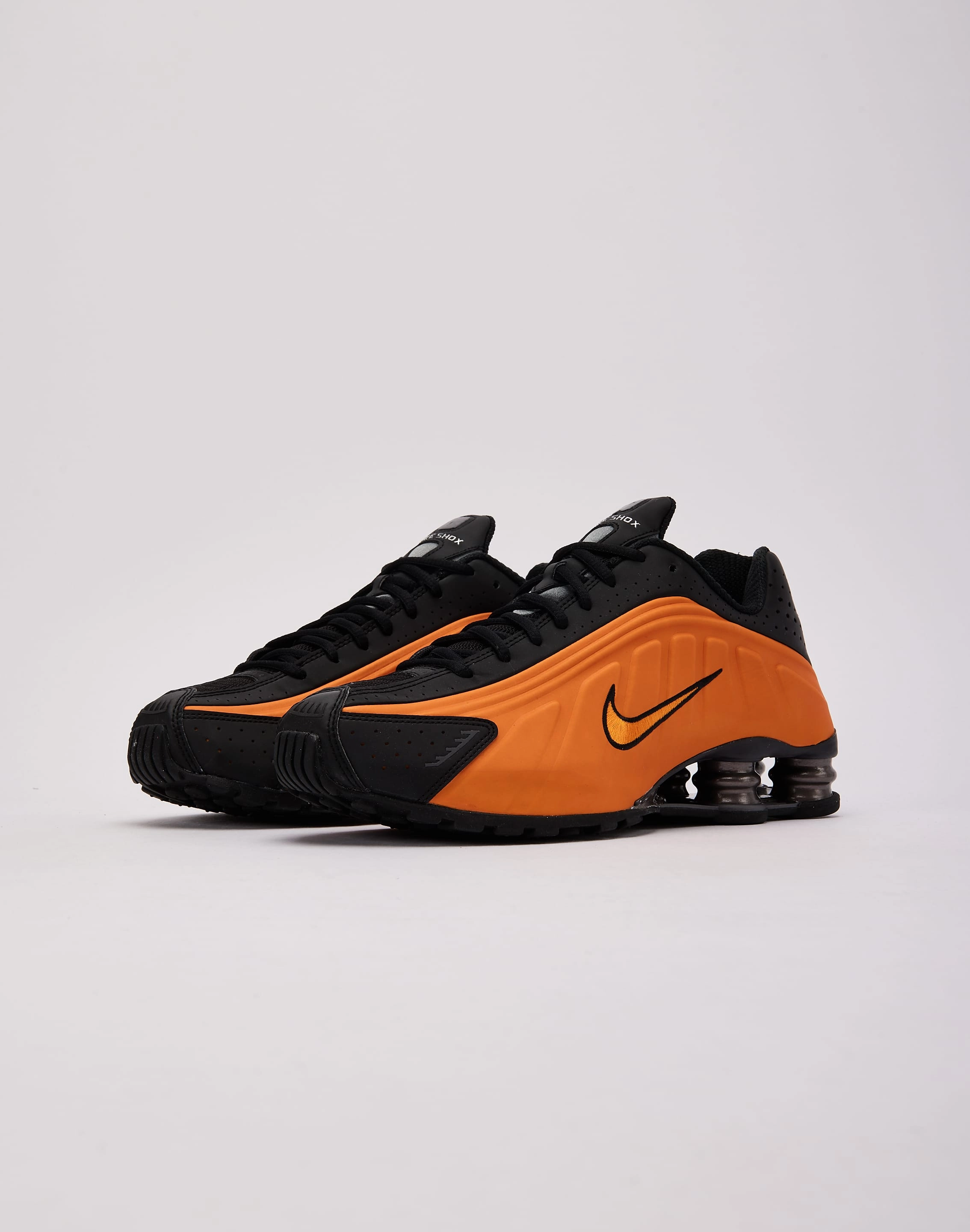 Nike Shox R4 Microfiber Layer Sneaker Sales