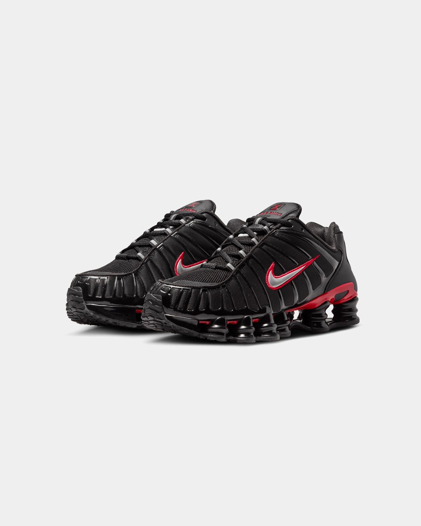 Nike Shox TL "Black Red" Black/Metallic Silver Easy Footwear Petal Step