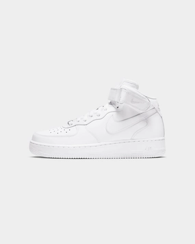 Nike Women's Air Force 1 '07 Mid White/White passionate runners' shoes