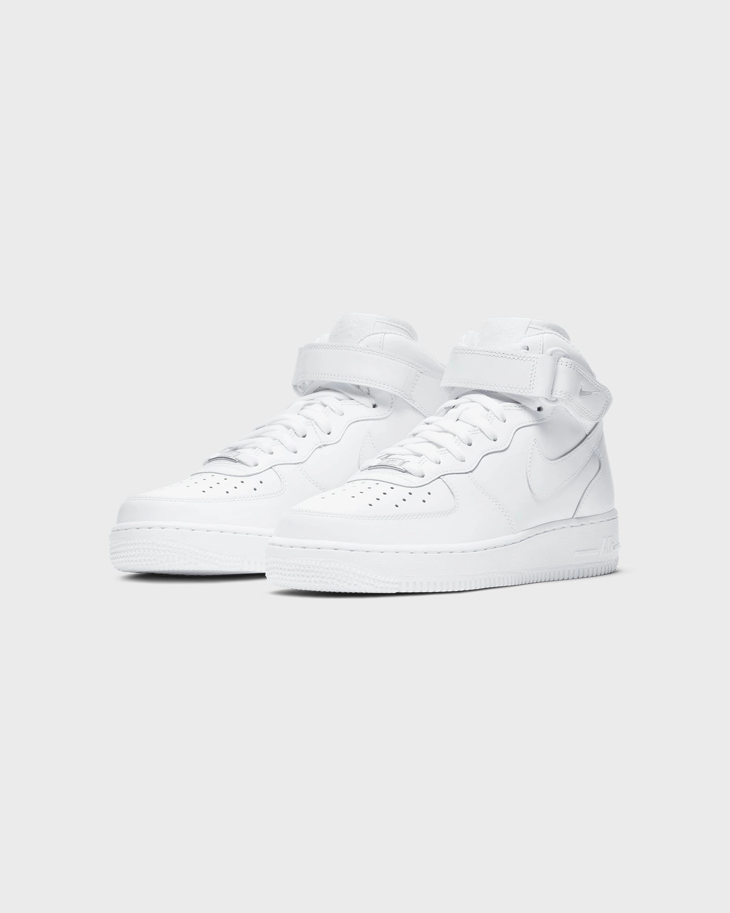 Nike Women's Air Force 1 '07 Mid White/White wonderful