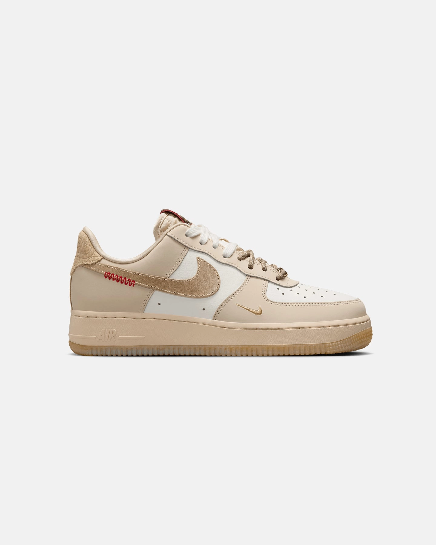 Nike Women's Air Force 1 '07 "Year Of The Snake" Sail Zero Waste Production Plush Lining