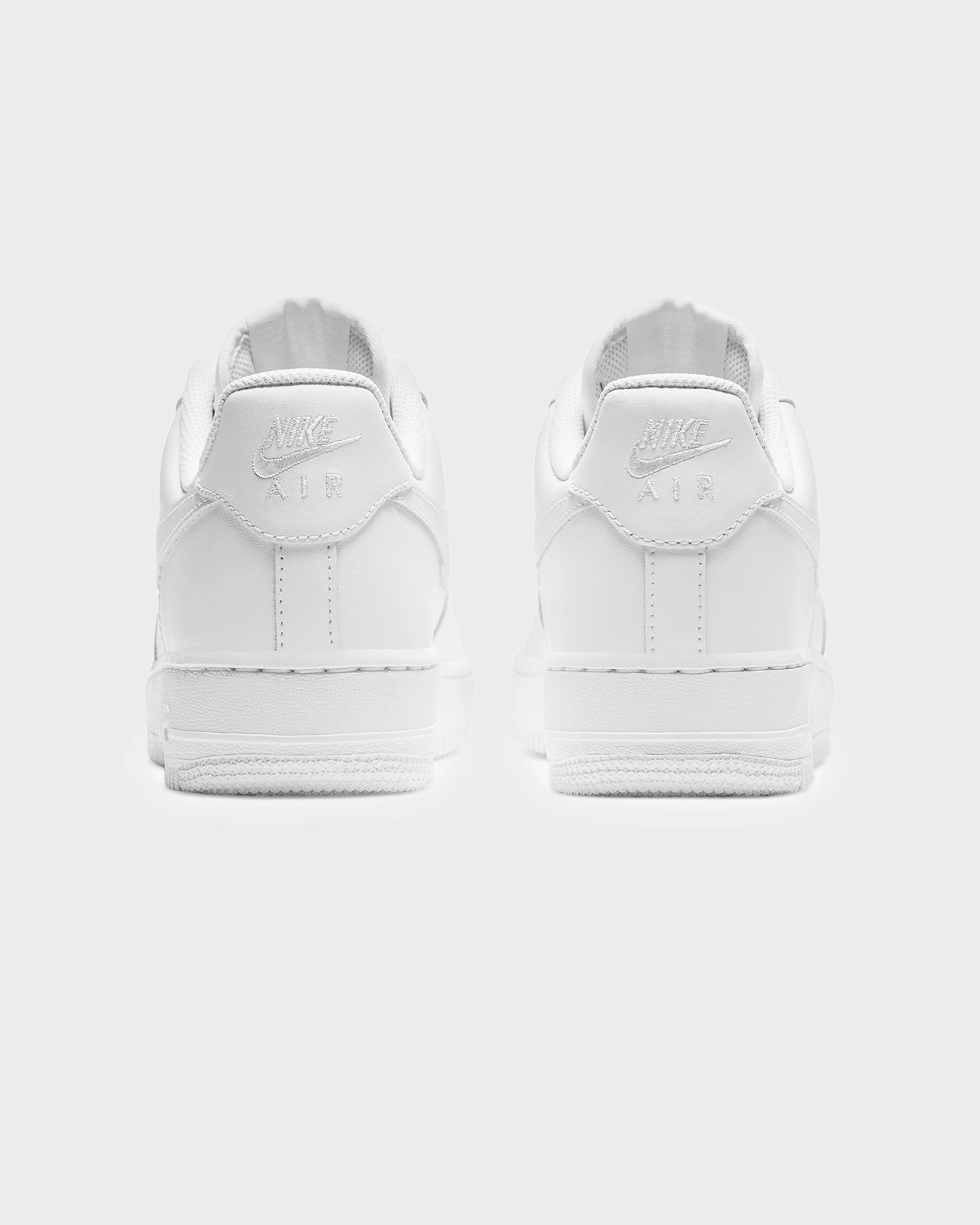 Nike Women's Air Force 1 '07 White/White/White Hyper Compression Sole Timeless Chic