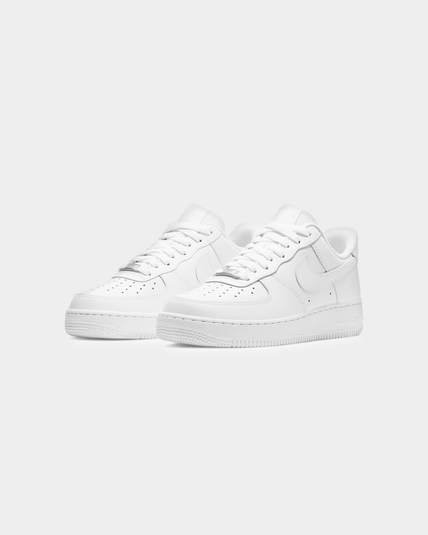 Nike Women's Air Force 1 '07 White/White/White quietest beginner-friendly