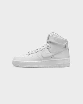 Nike Women's Air Force 1 High White/White/White Street Sneakers Weatherproof Seam