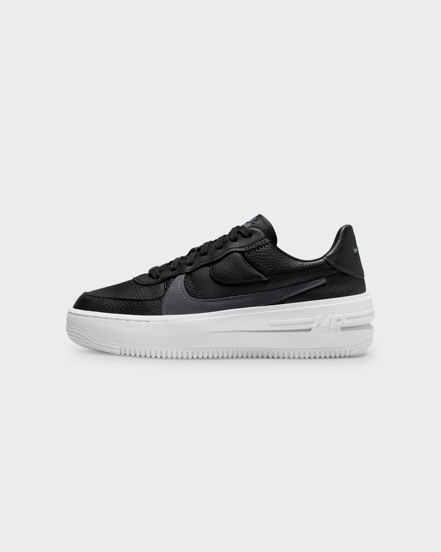 Nike Women's Air Force 1 PLT.AF.ORM Black/Anthracite Molded Footbed