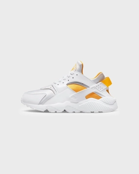 Nike Women's Air Huarache  White/University Gold Sleek cushioning Flats
