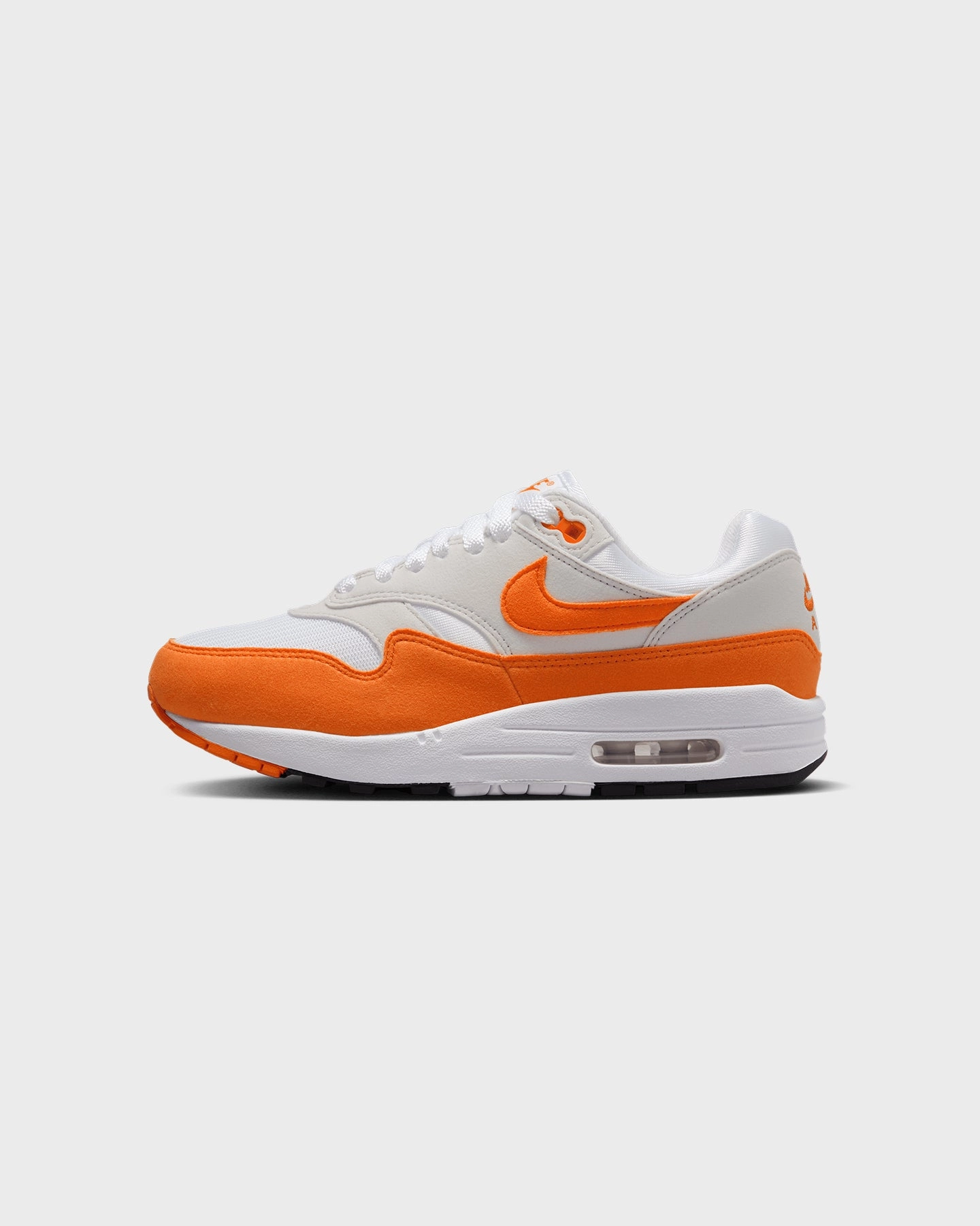Nike Women's Air Max 1 '87 "Safety Orange" Neutral Grey/Safety Orange Eye-Catching print - style