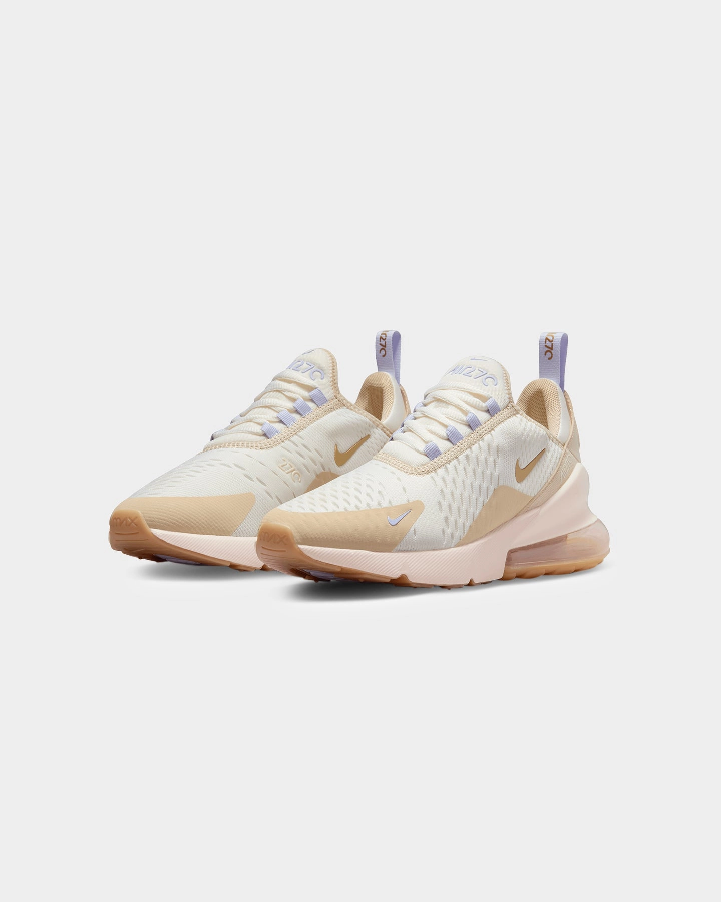 fitness freaks - specific features Vibrant Look Nike Women's Air Max 270 SE Sail/Amber Brown