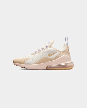 Pressure Zoned Insole Luxe Touch Nike Women's Air Max 270 SE Sail/Amber Brown
