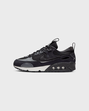 Nike Women's Air Max 90 Futura Black/Black-Iron Grey Non - Slip Rollbar Stability