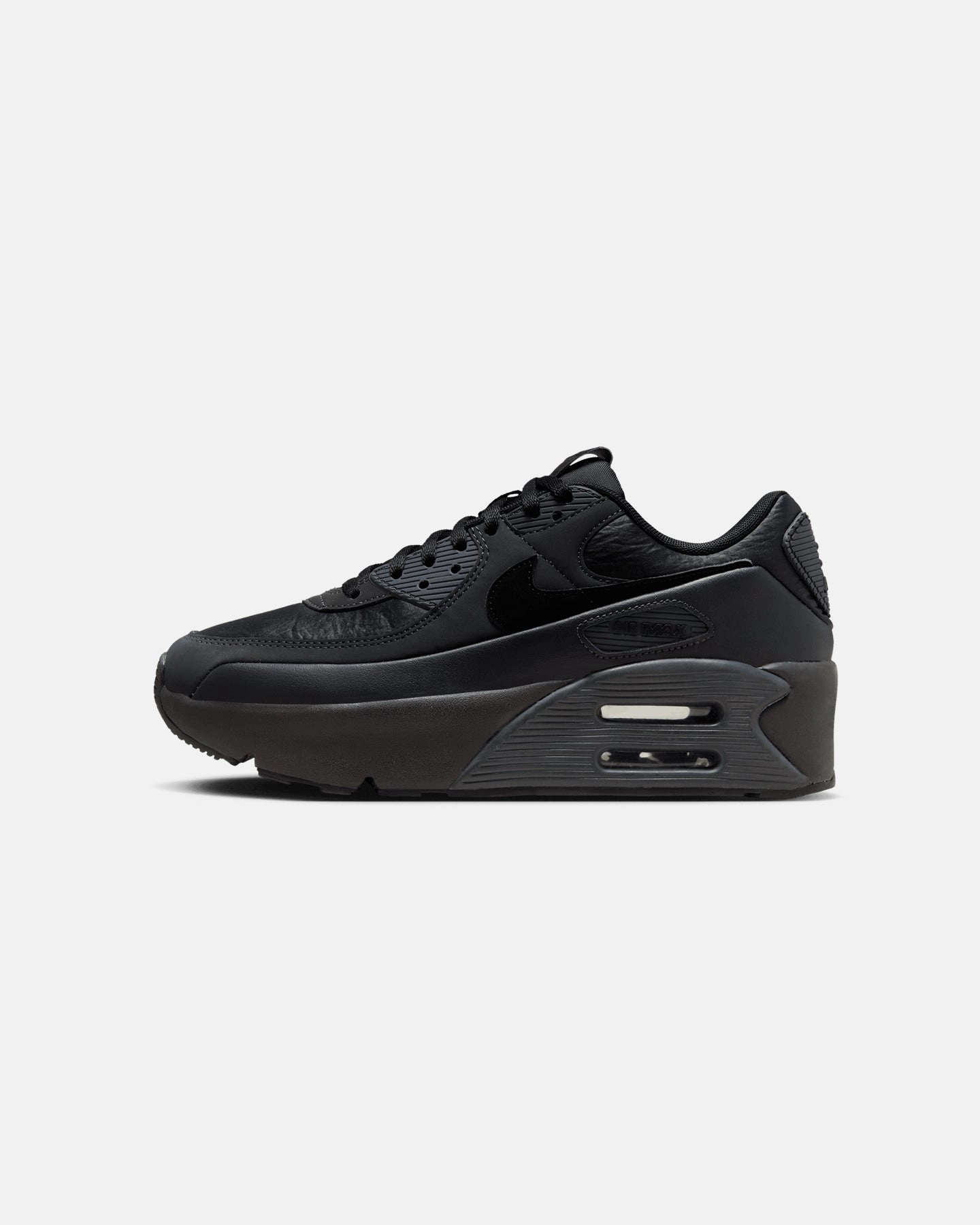 Customizable Fit Nike Women's Air Max 90 LV8 Off Noir/Black