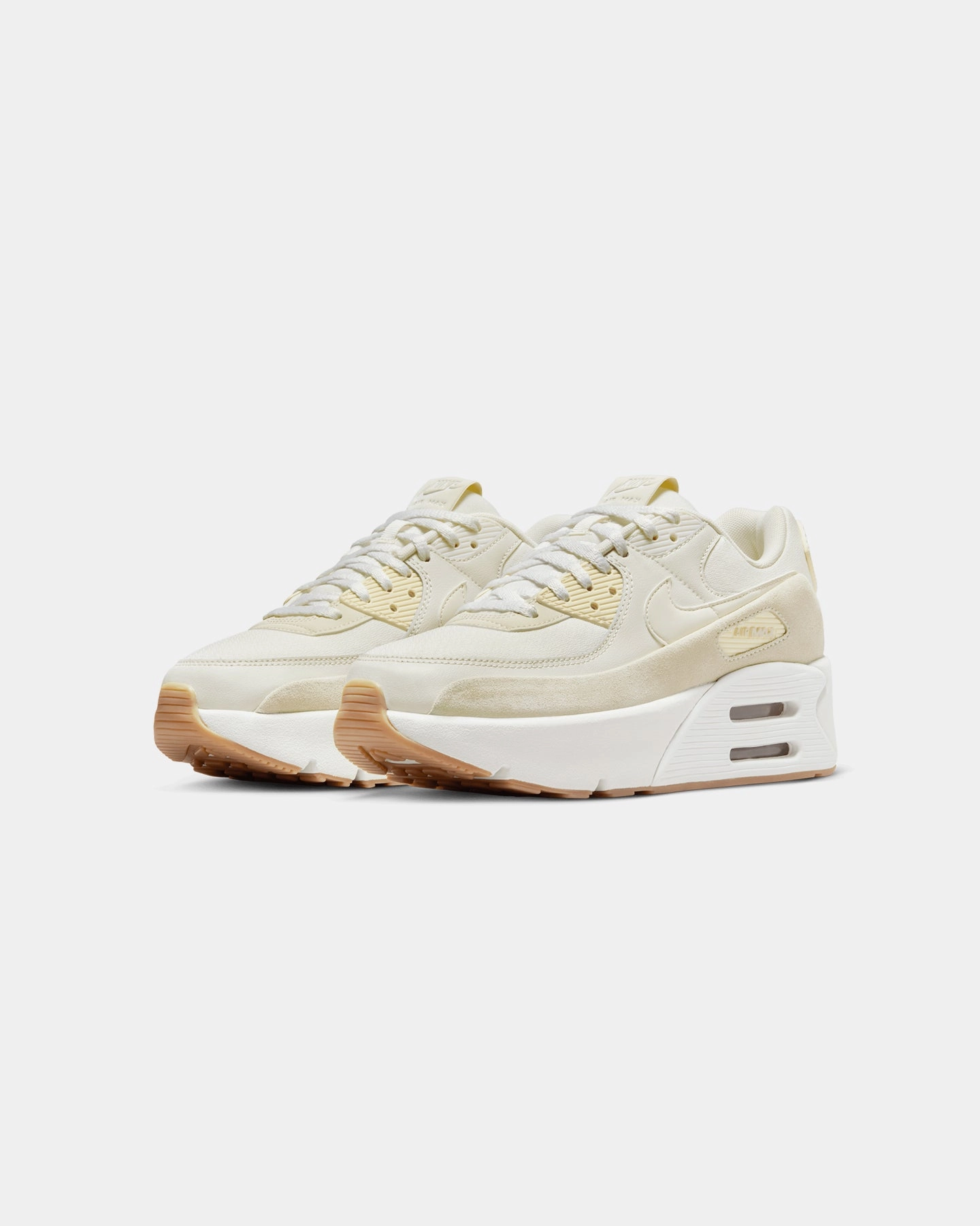 stylish men Nike Women's Air Max 90 LV8 "Double-Stacked" Sail/Phantom