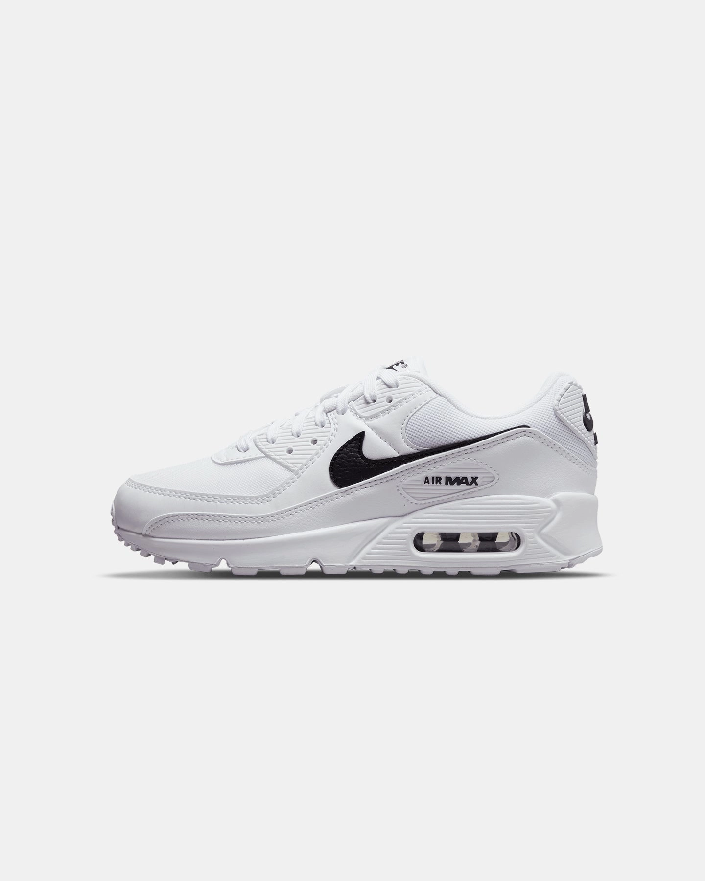 Nike Women's Air Max 90 Next Nature White/Black Flexible Midsole Cushioning