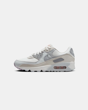 Nike Women's Air Max 90 Summit White/Wolf Grey Moisture Wicking Lining hikers'