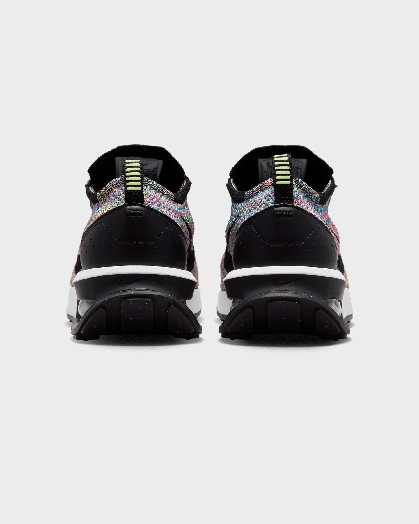 least school Tension Balanced Lacing Nike Women's Air Max Flyknit Racer Ghost Green/Black