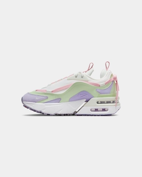 most fashionable Nike Women's Air Max Furyosa Summit White/Purple Dawn/Honeydew