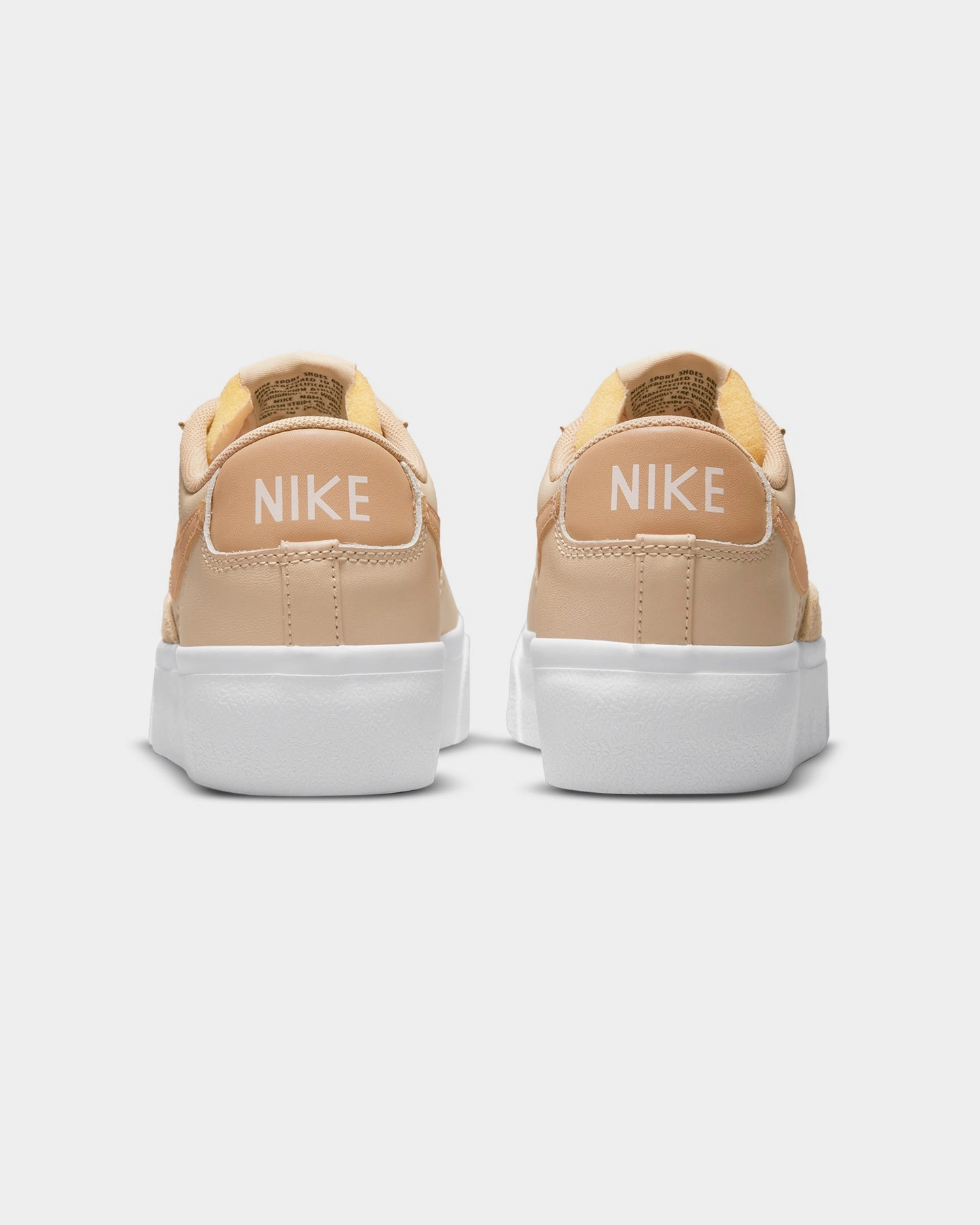 Nike Women's Blazer Low Platform Sanddrift/Hemp-Sanddrift/Black packability - level