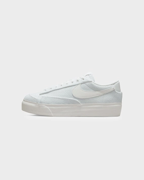 Nike Women's Blazer Low Platform Summit White/Summit White-Fossil morning kind