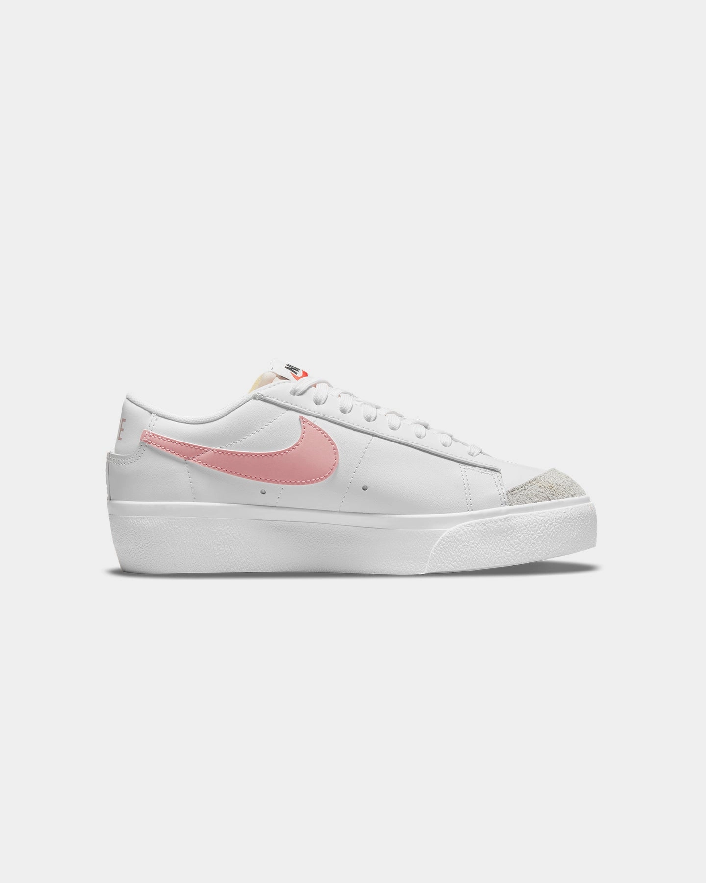 Sturdy Lacing System High-performance Nike Women's Blazer Low Platform White/Pink Glaze