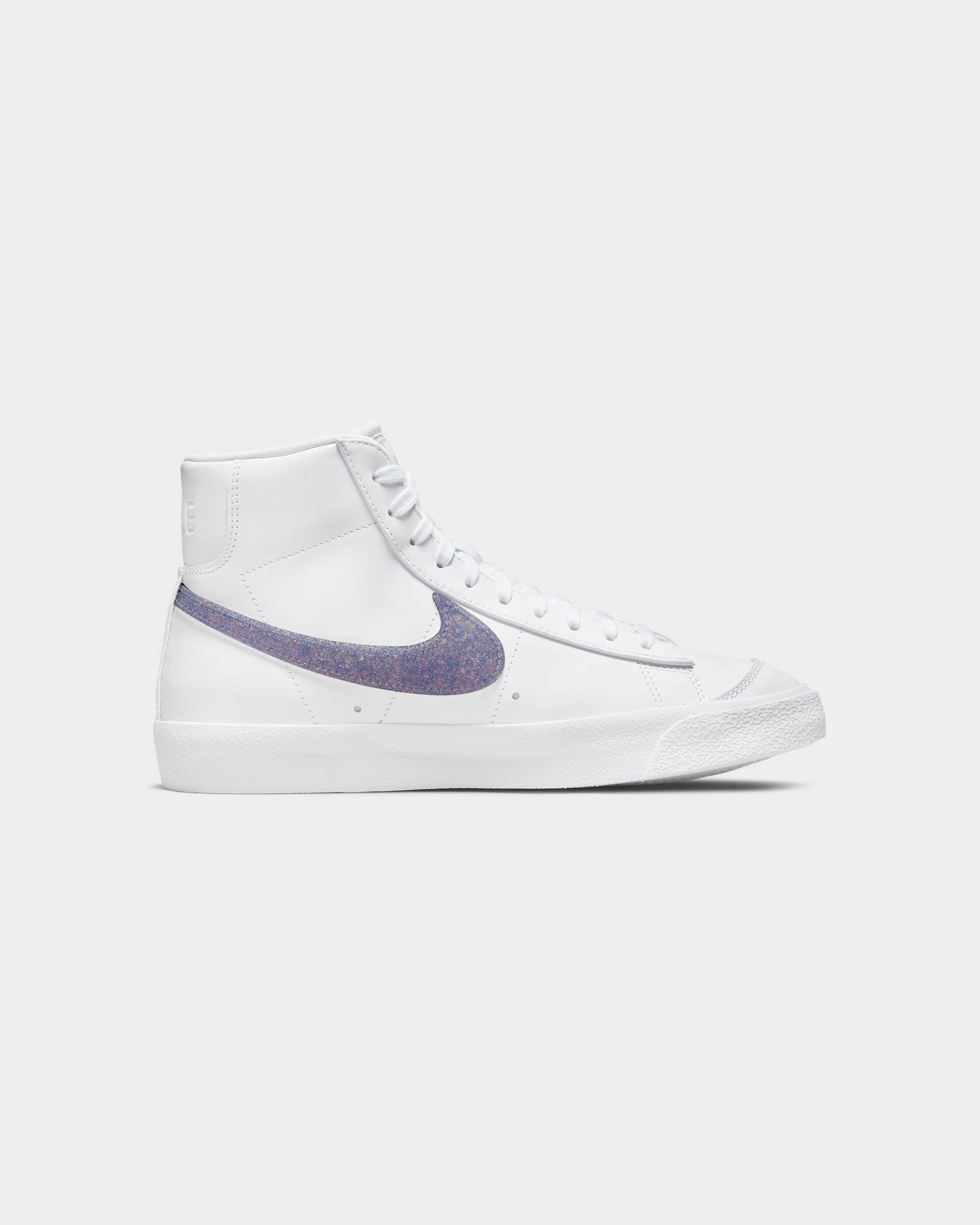Nike Women's Blazer Mid '77 Essential White/Canyon Purple Breathable mesh upper winter necessities