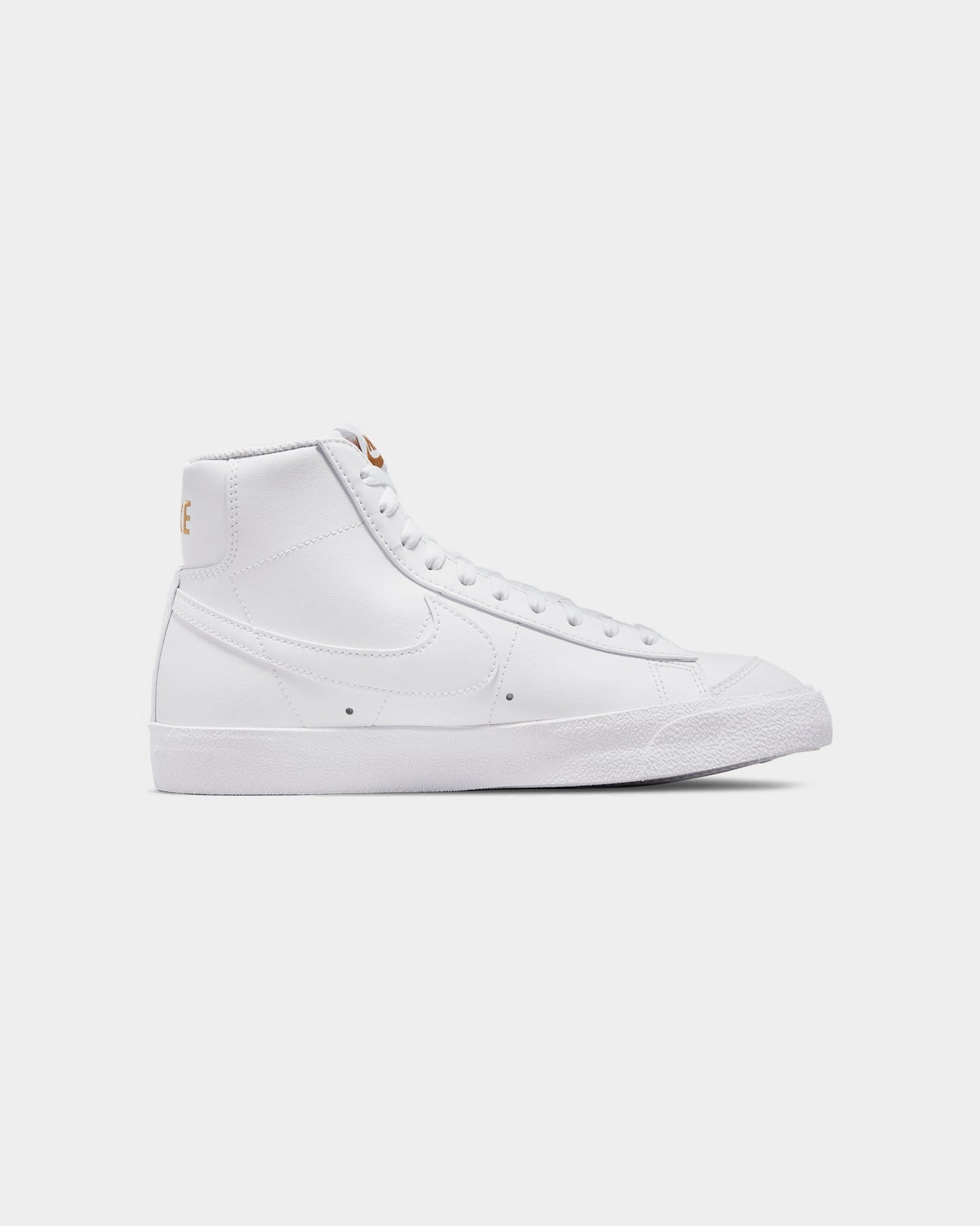 Nike Women's Blazer Mid '77 LX White/White/Metal Durable Stitching Technique Multi-functional durability