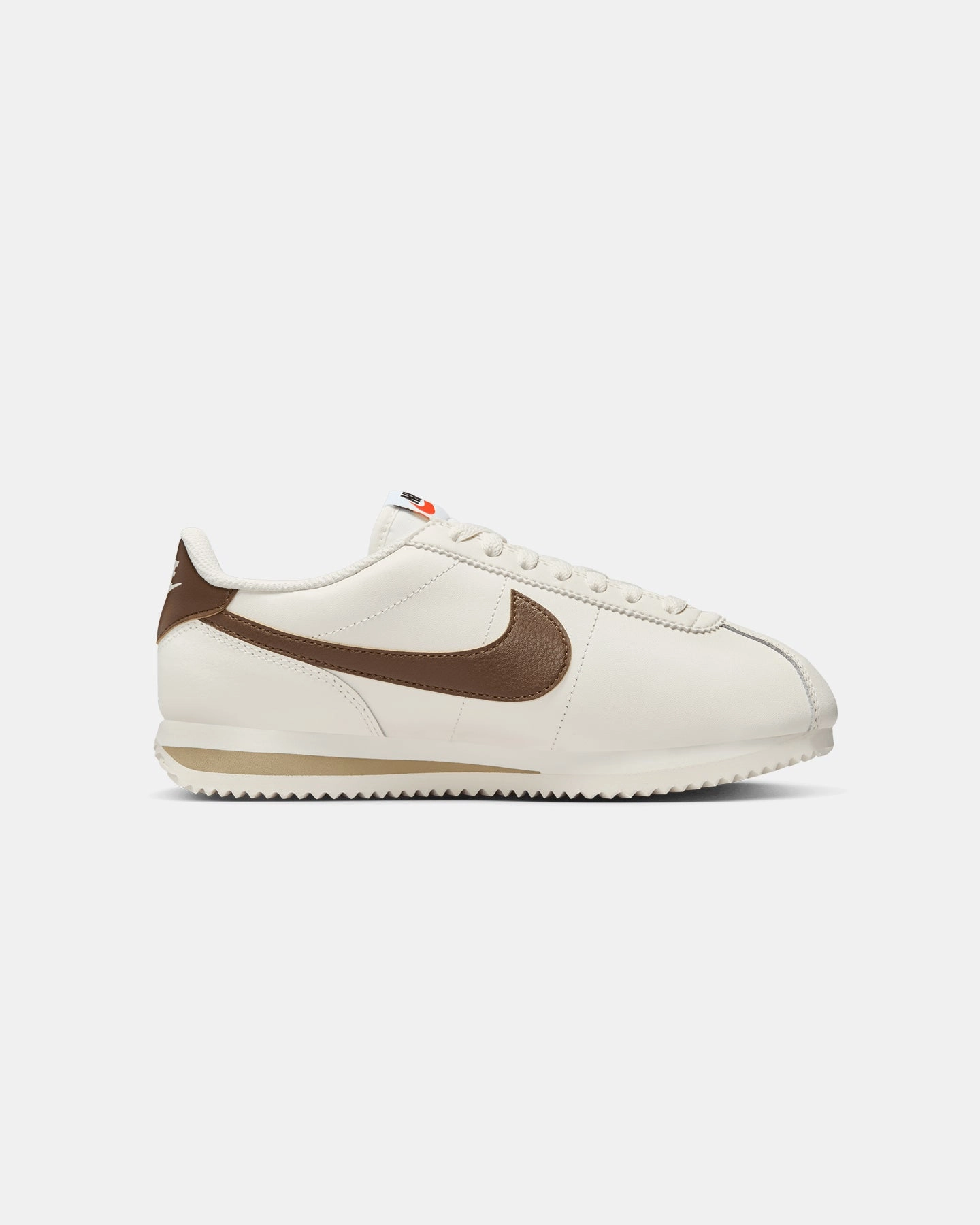 Nike Women's Cortez "Brown Cacao" Sail/Cacao Wow Tactile Grip Enhancement