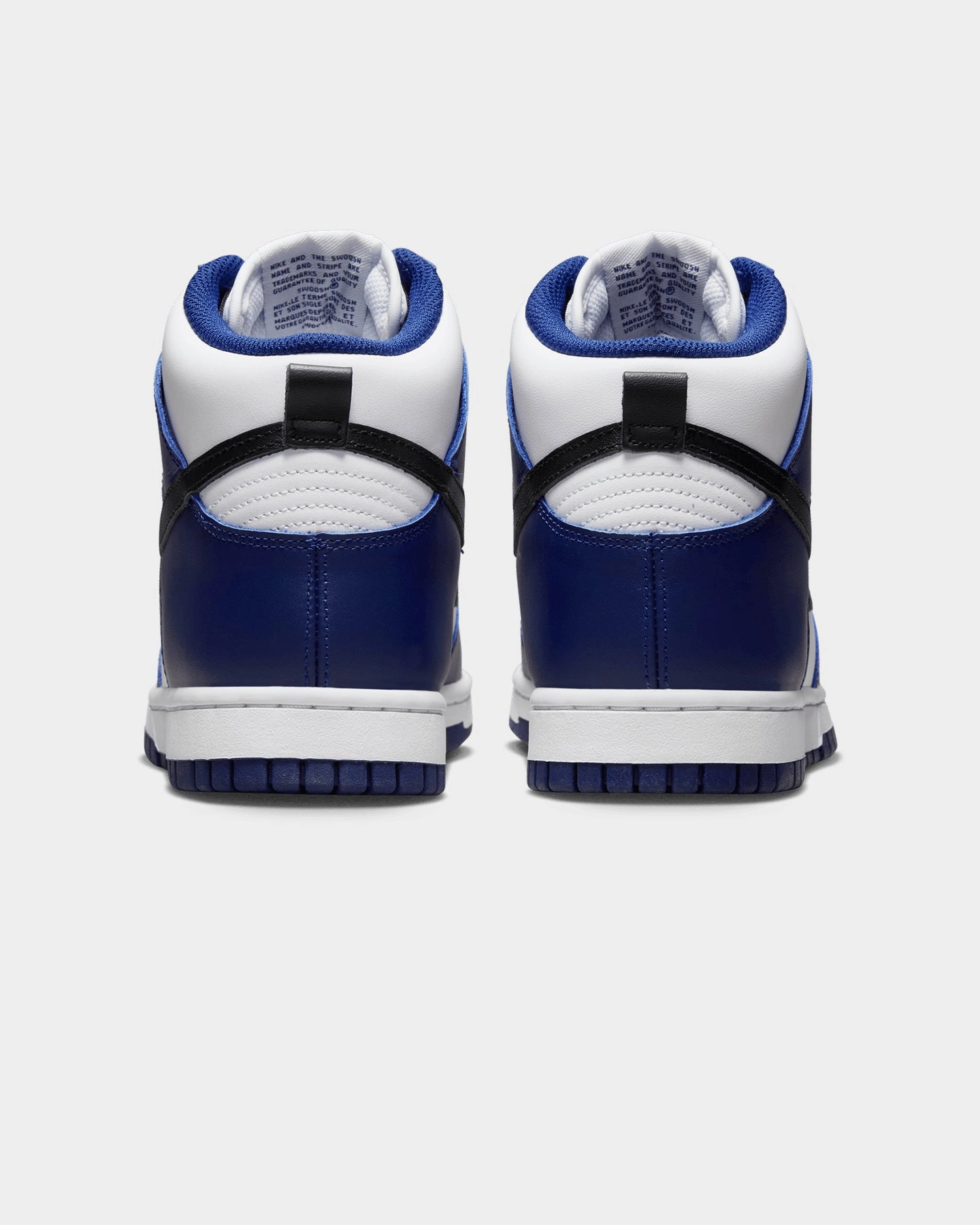 Nike Women's Dunk High "Deep Royal Blue" Deep Royal Blue/Black-White-Sail Slip On Style