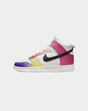 weekenders' options Nike Women's Dunk High "Multi-Colour Gradient" Summit White/Black
