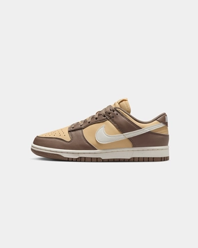 Nike Women's Dunk Low Next Nature "Mink Brown" Archaeo Brown/Sail All-weather lining Quick Dry Material