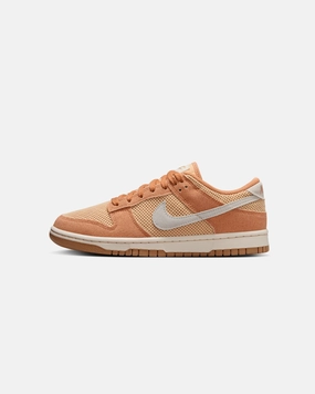 Nike Women's Dunk Low Next Nature SE "Summer" Amber/Pale Ivory Heel Lock Technology Eco Friendly Leather