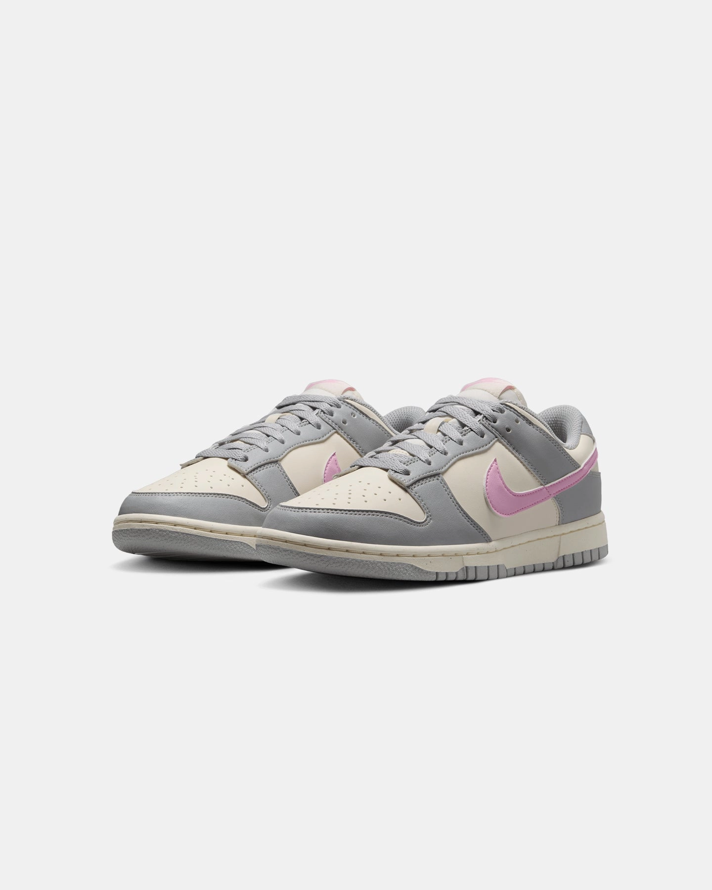Nike Women's Dunk Low Next Nature Smoke Grey/Pink Rise most comfortable
