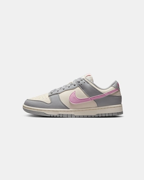 Hybrid Foam Technology daily commuters' sneakers Nike Women's Dunk Low Next Nature Smoke Grey/Pink Rise