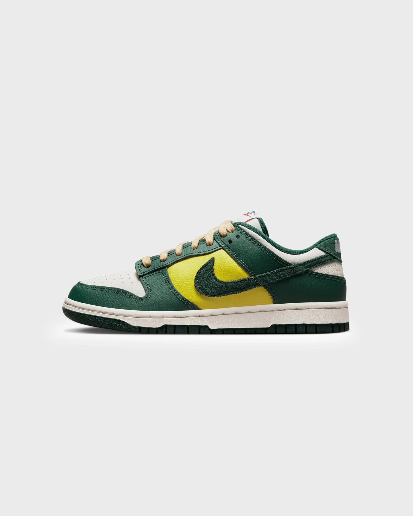 Nike Women's Dunk Low SE "Noble Green" Sail/Noble Green Ultra-soft fit cut