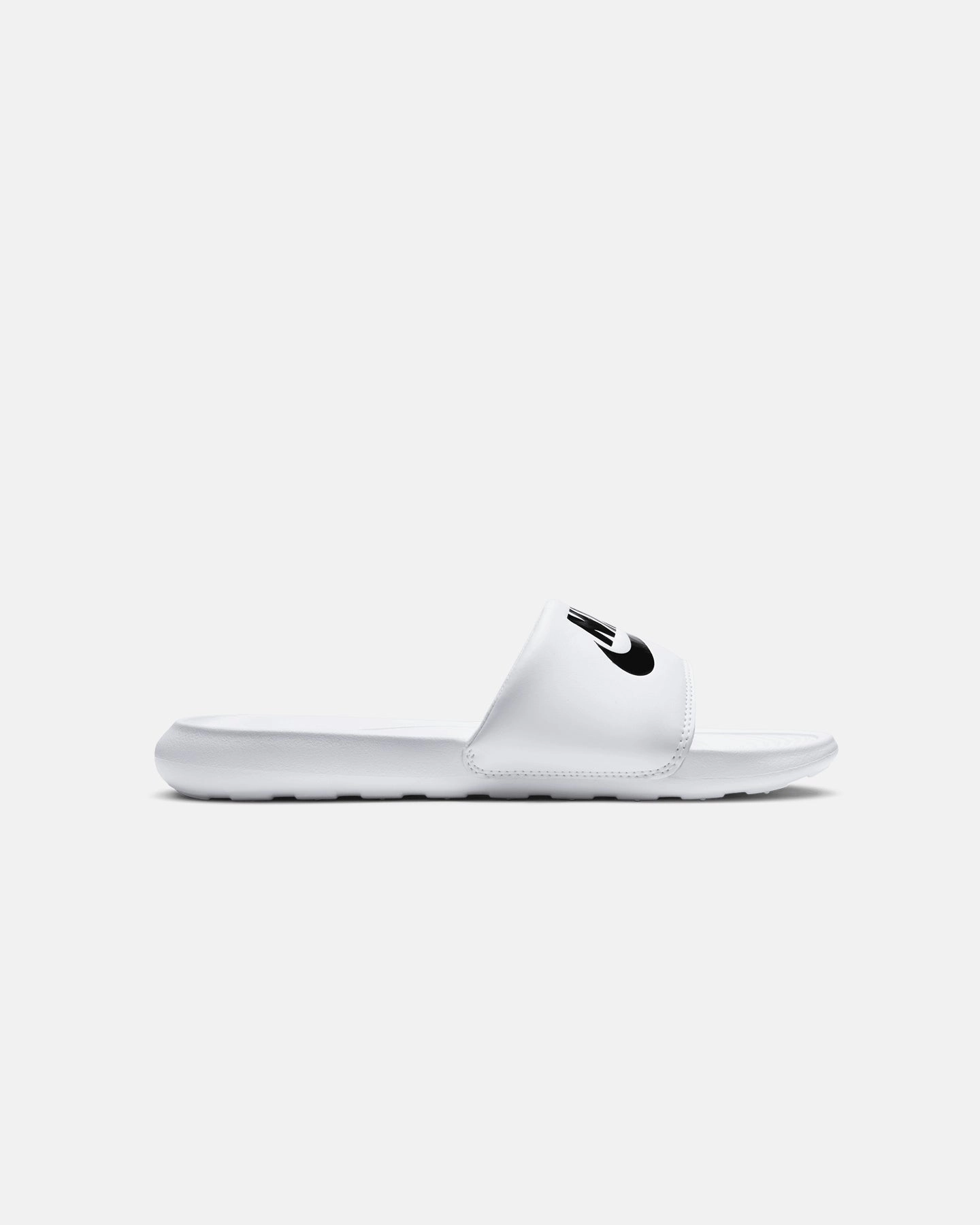 Nike Women's Victori One Slide White/Black Seamless grip Arch support