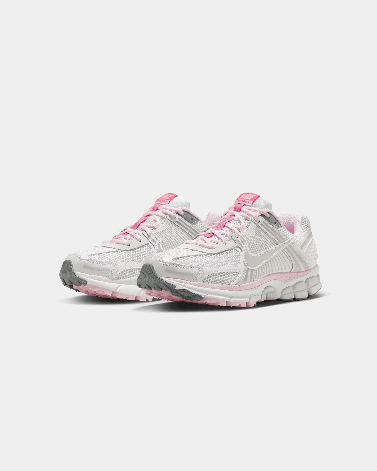 Nike Women's Zoom Vomero 5 Photon Dust/Metallic Silver-Summit White texture - type