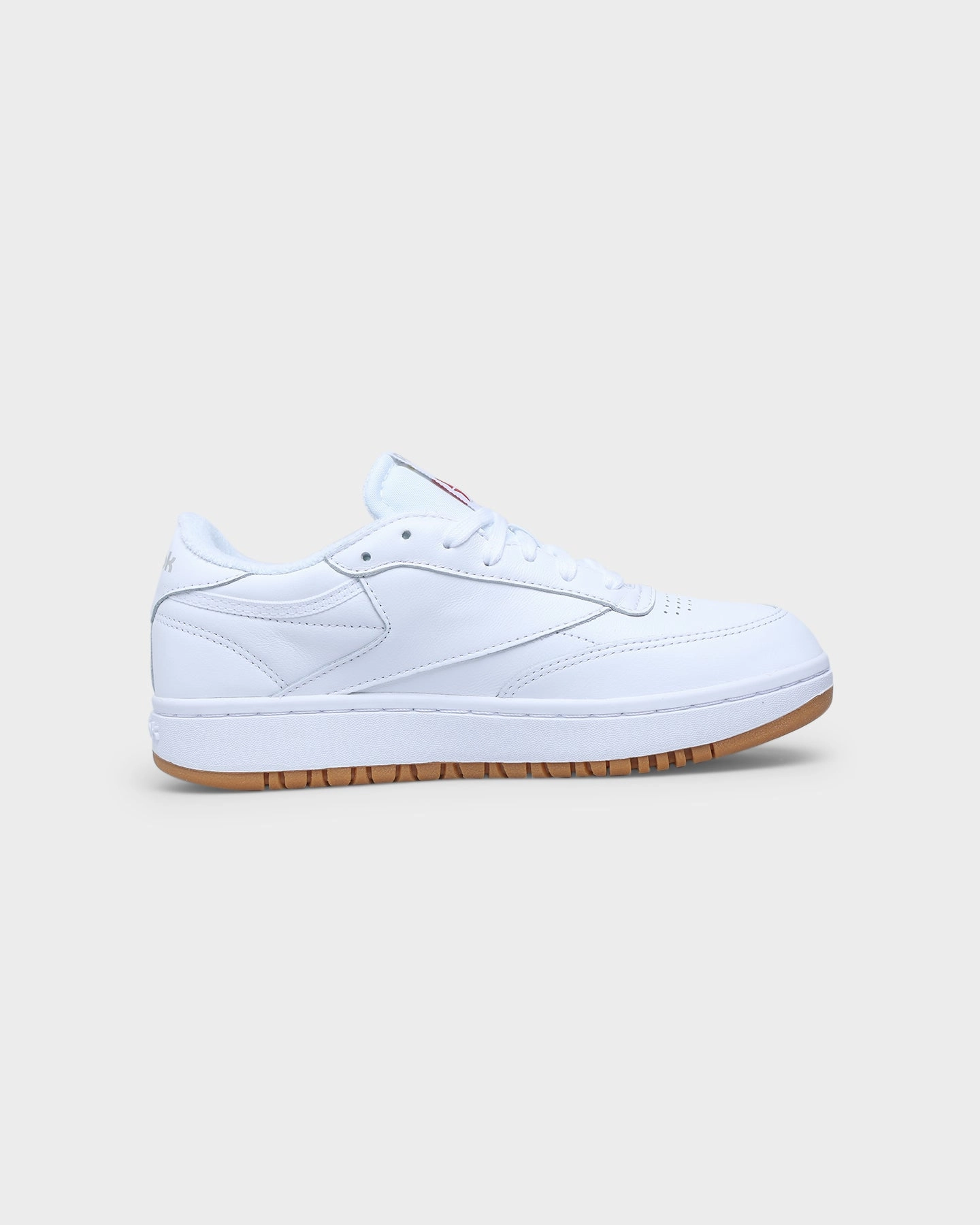 eastern Reebok Women's Club C Double White/Reebok Rubber Gum-07/White