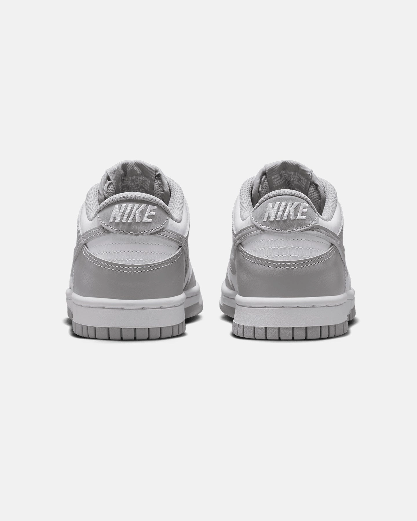 least durable Nike Kids' Dunk Low (GS) White/Smoke Grey