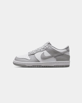 enchanting Weatherproof Coating Nike Kids' Dunk Low (GS) White/Smoke Grey