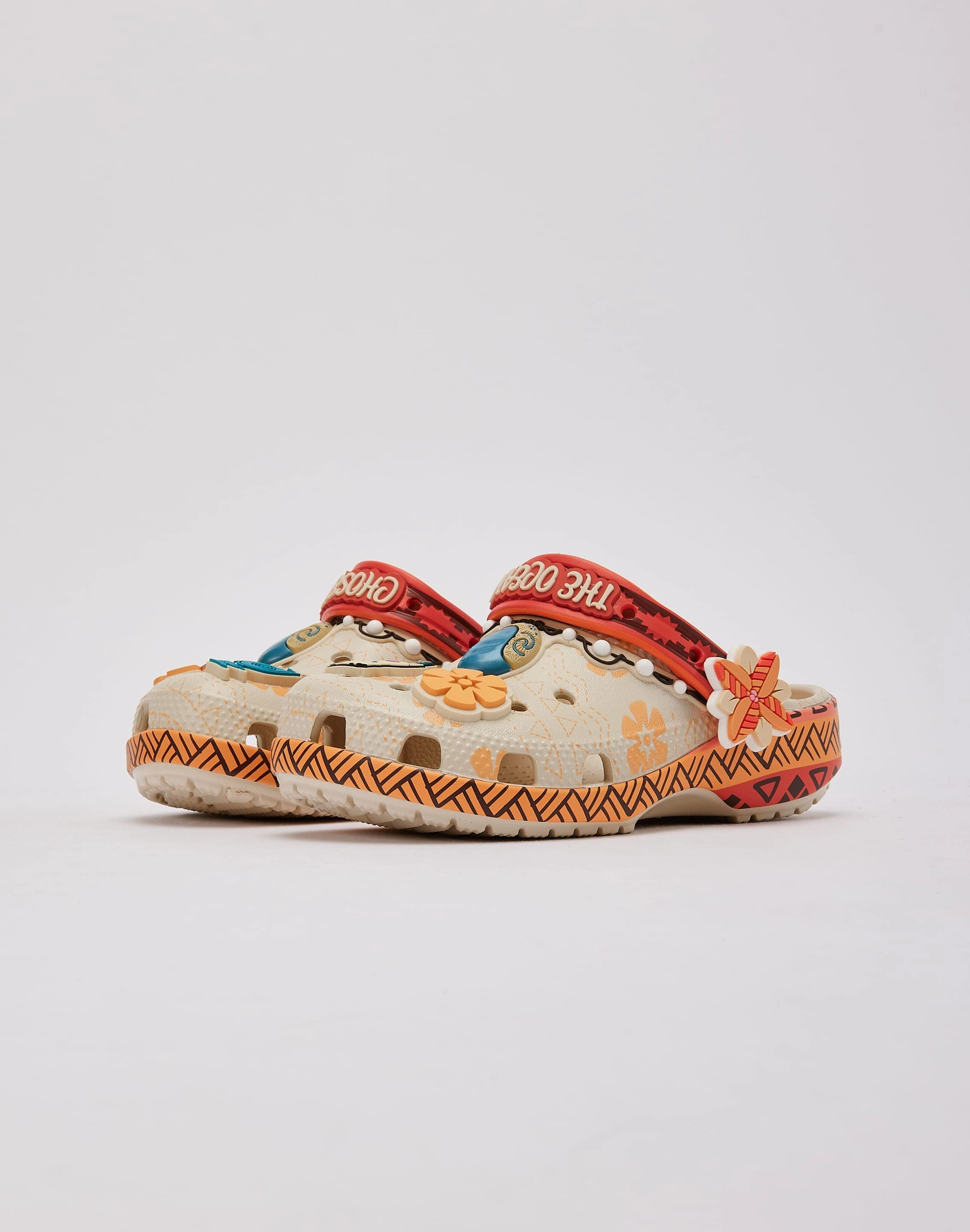 Impact Resistant Design Crocs Disney Moana Classic Clog Pre-School