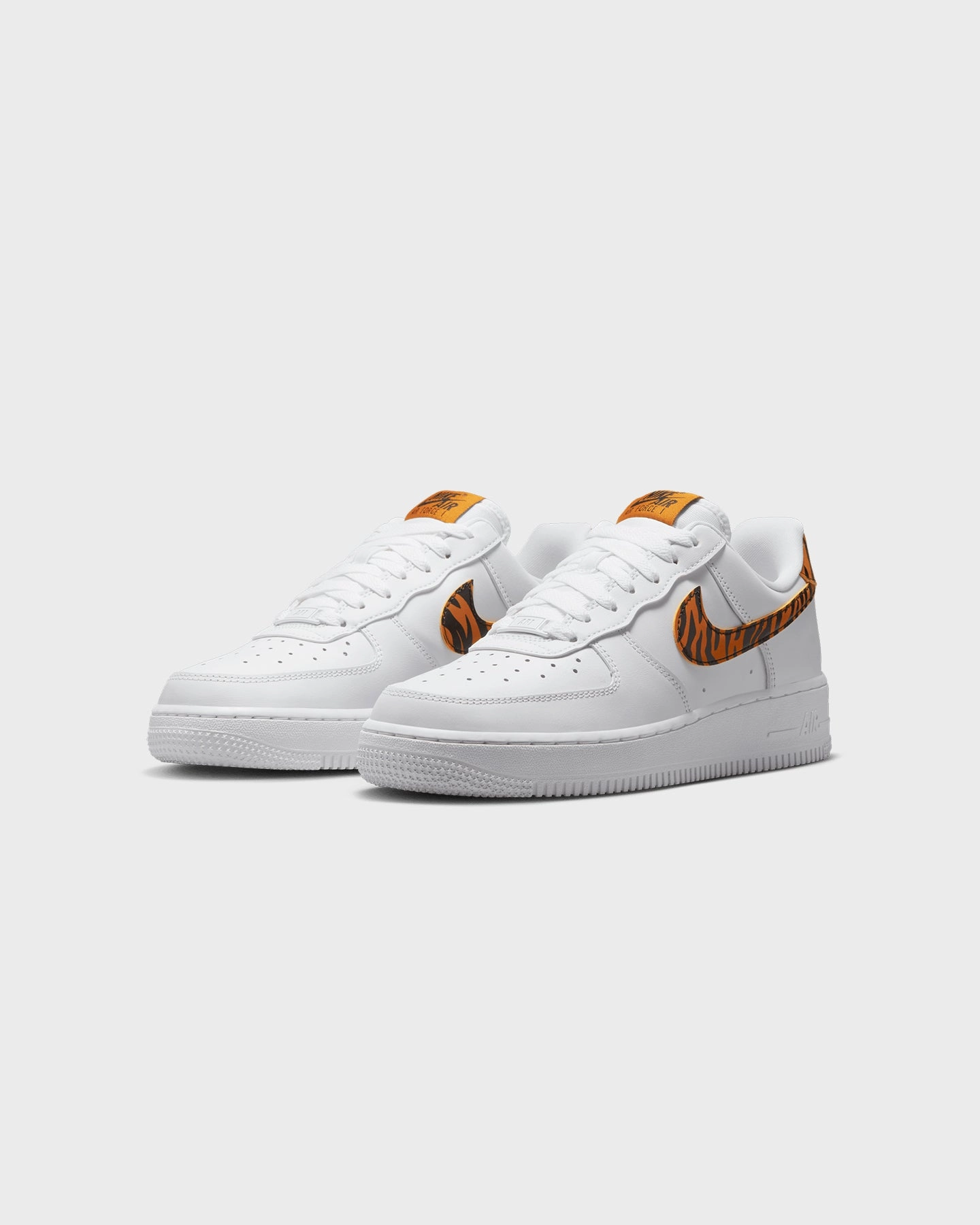Nike Women's Nike Air Force 1 '07 White/Multi-Coloured Elasticated Collar Noise Reducing