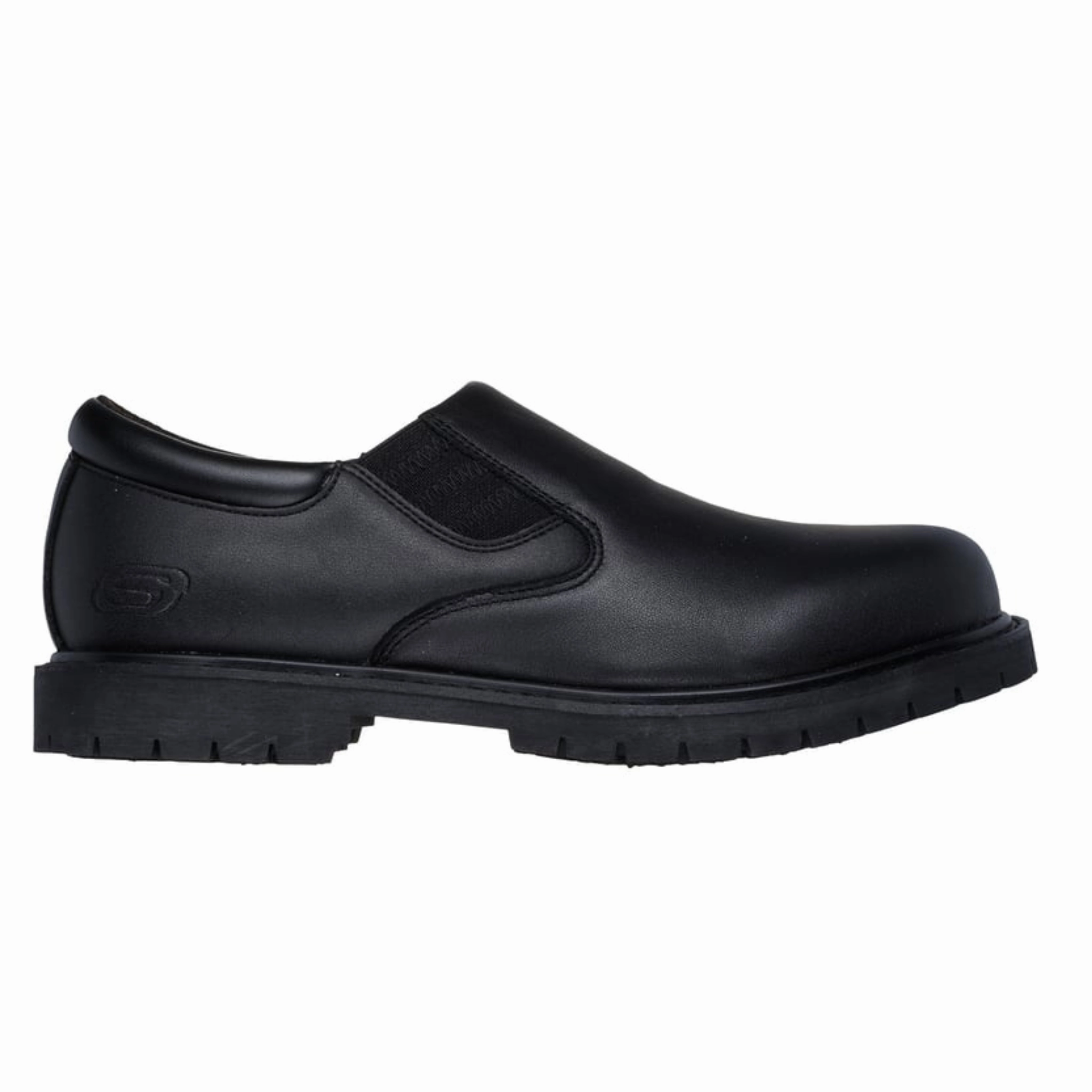 Fast Entry Skechers Men's 200250 Work: Cottonwood Westsong  Black Work Shoes