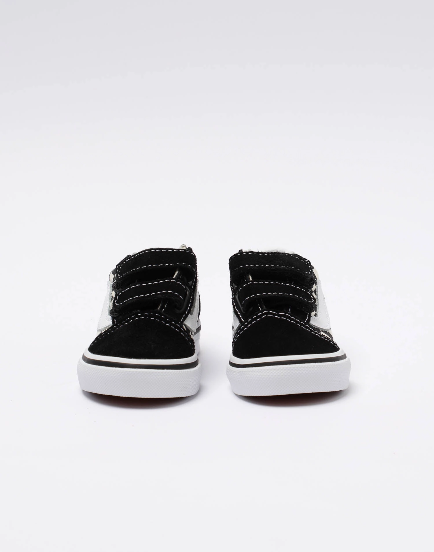 Travel Step Vans Toddler Old Skool Check Black/White