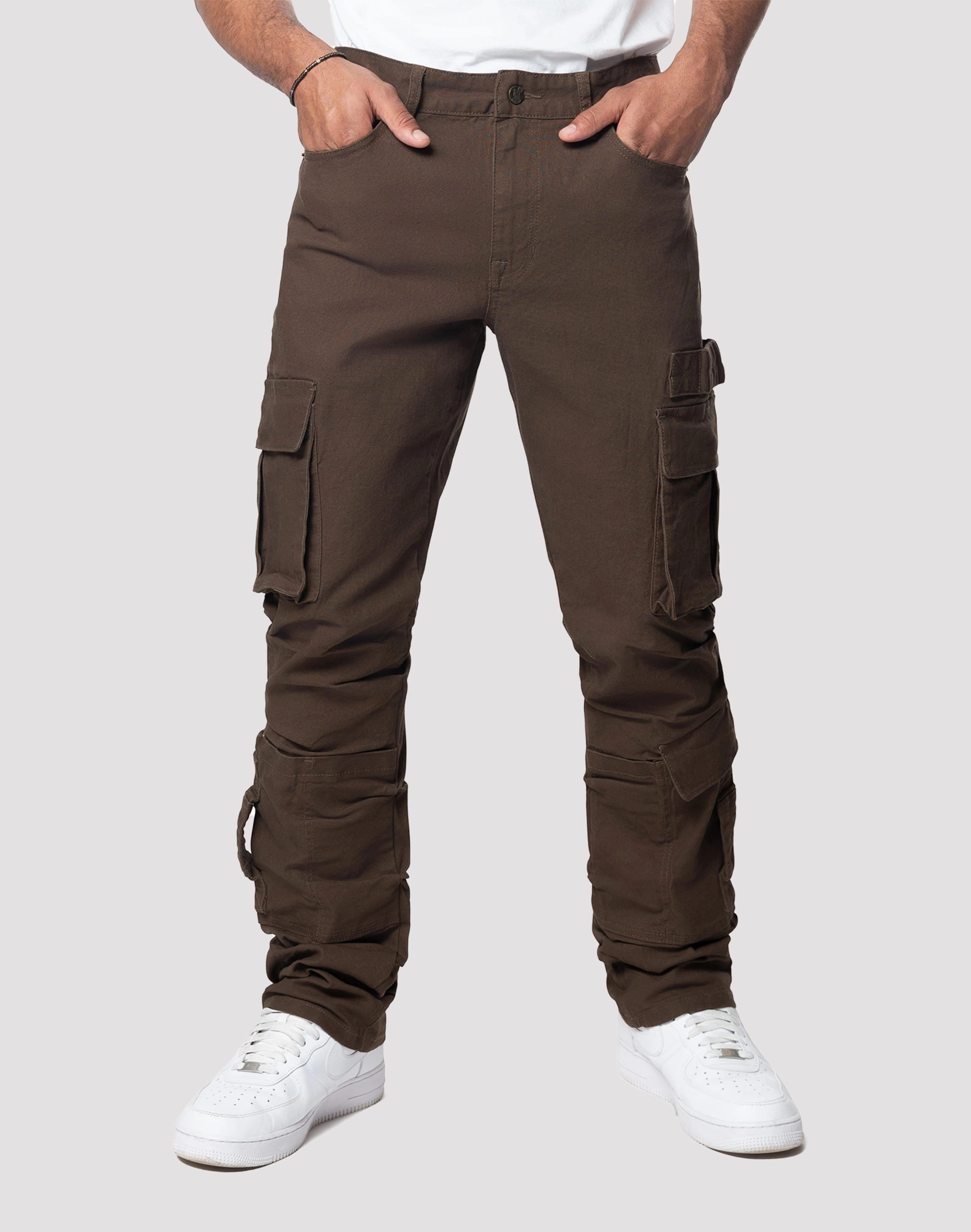 Lightweight Trail Grip Grindhouse Cargo Straight Fit Denim Jeans With Loops