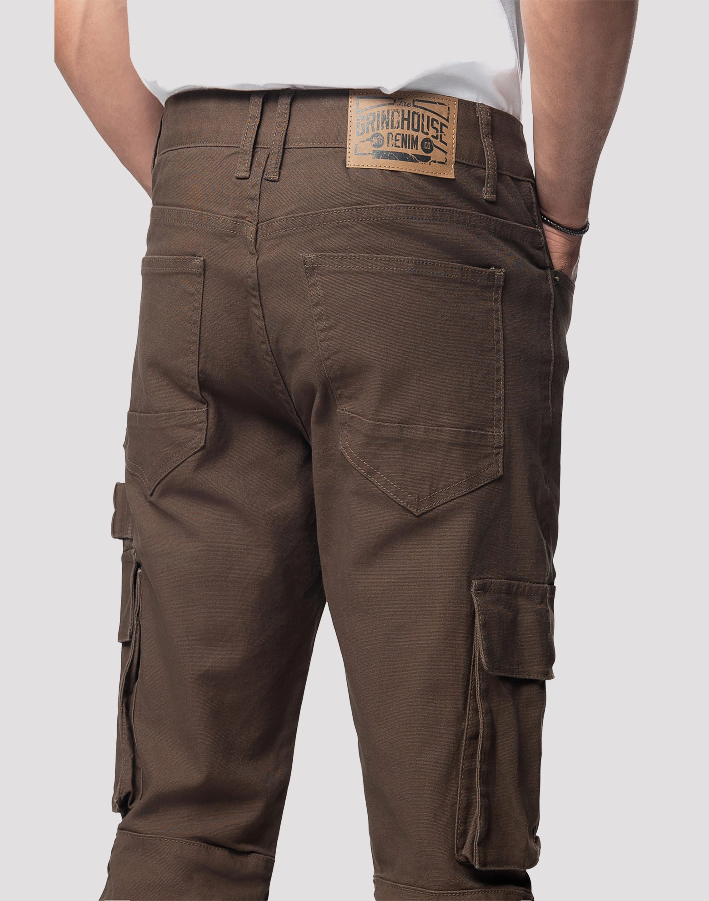 High Rebound Foam football boots Grindhouse Cargo Straight Fit Denim Jeans With Loops