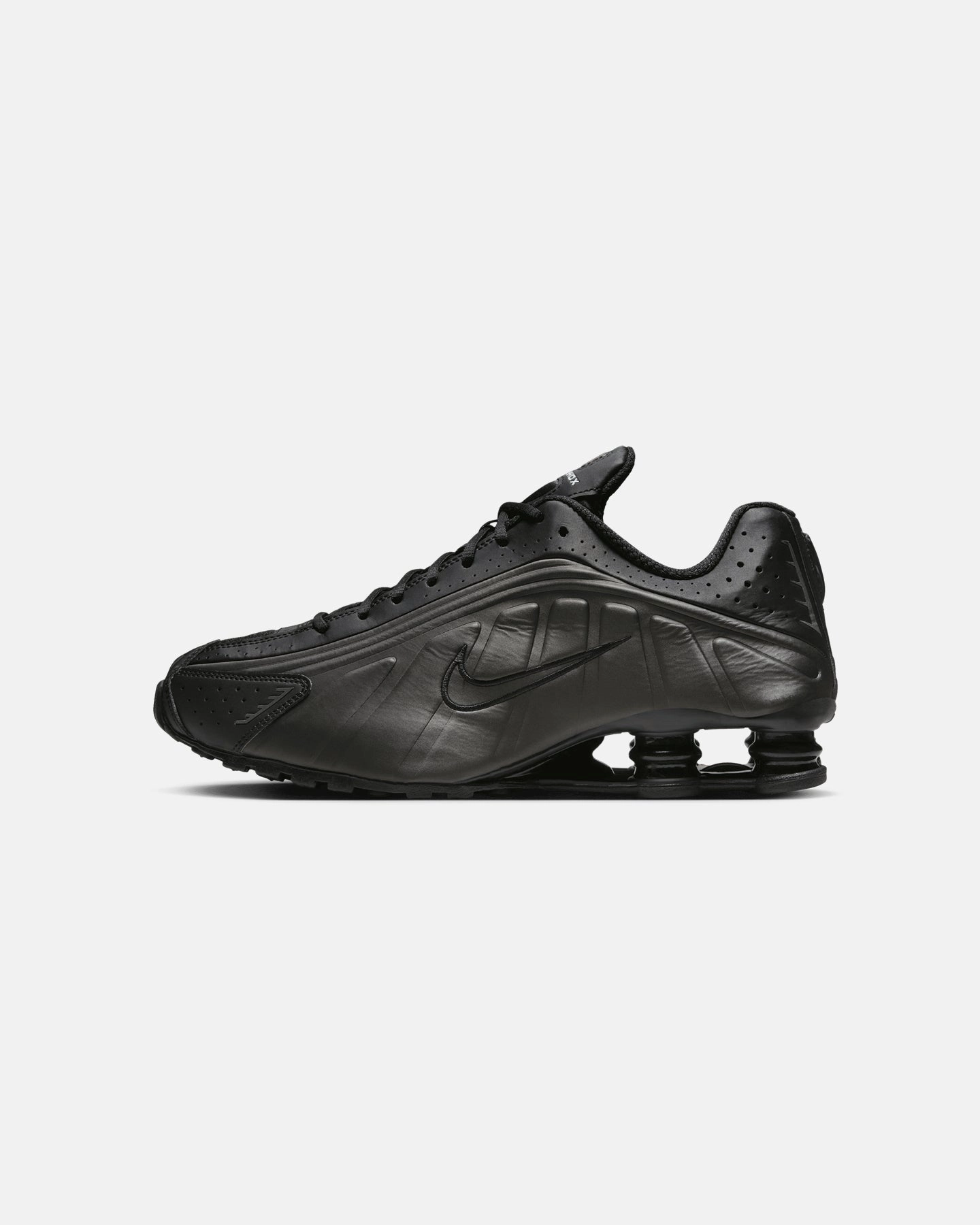 Nike Shox R4 Black/Black Lightweight Fit