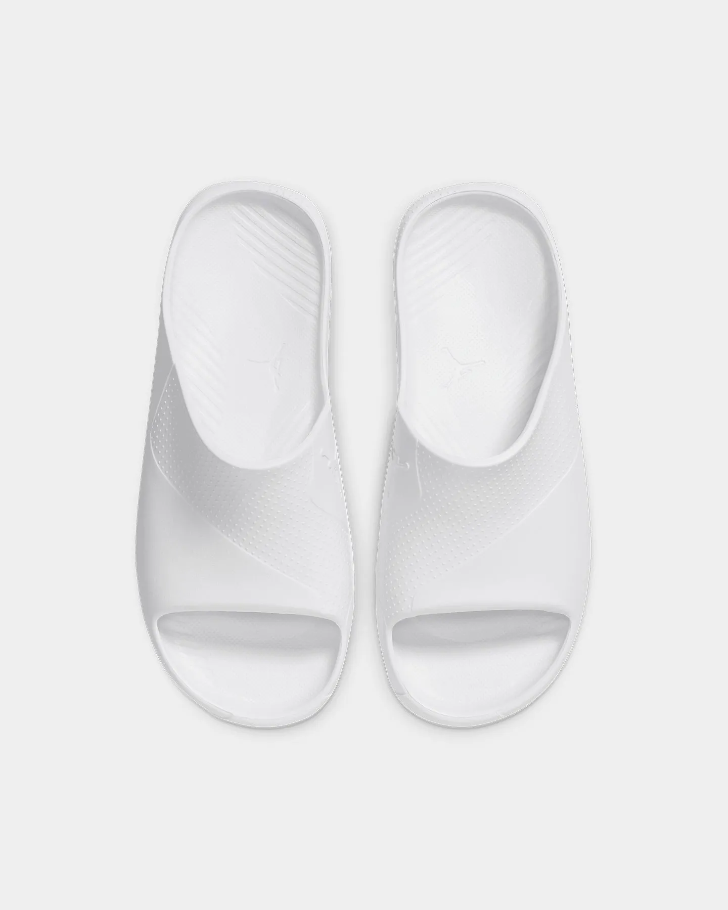 Jordan Jordan Post Slide White/White mountainous Non Tangling Lacing