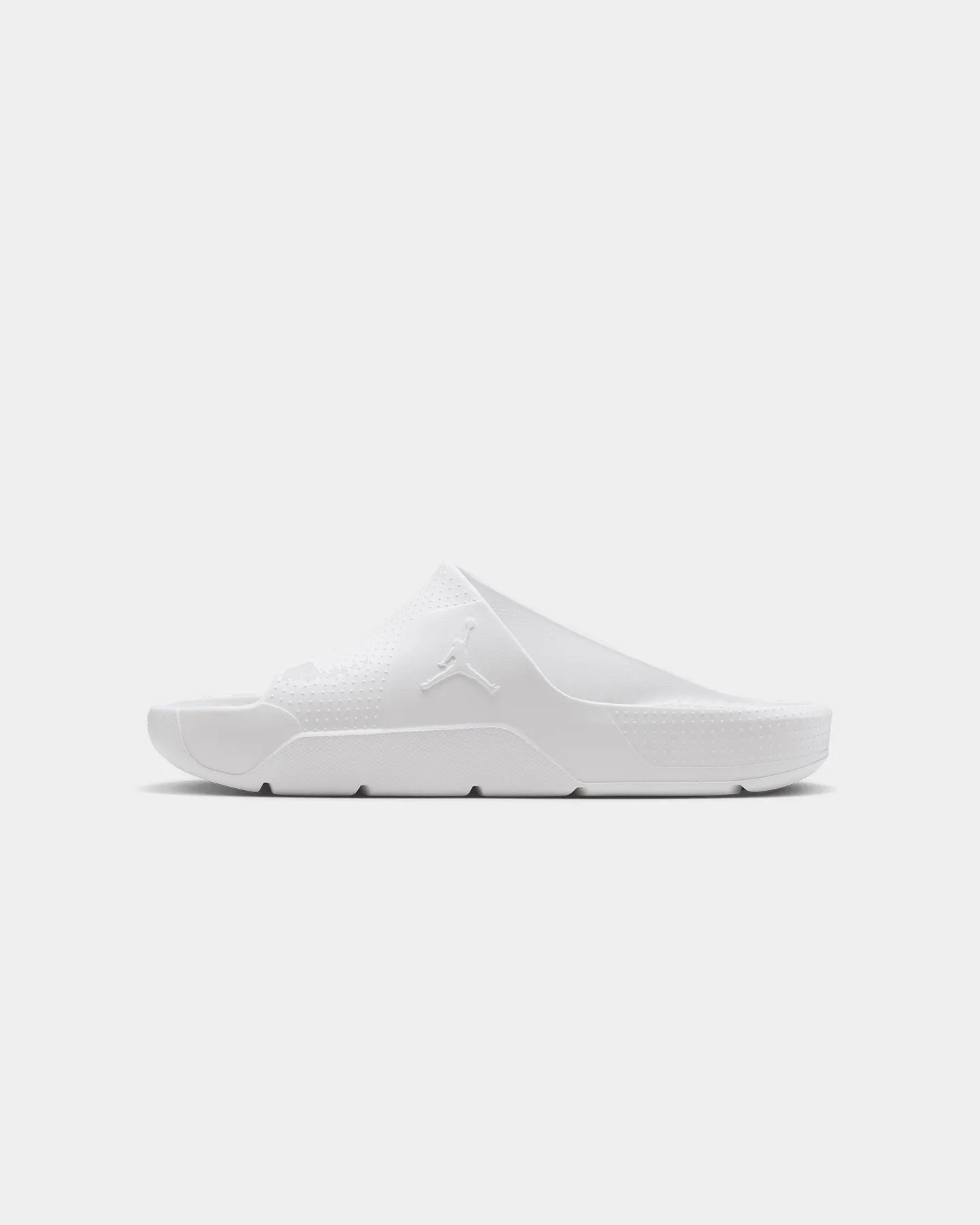 Ventilated Upper Jordan Jordan Post Slide White/White