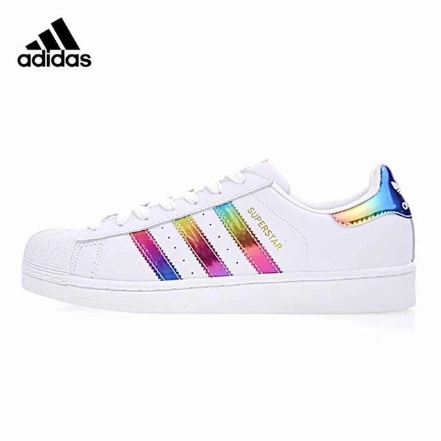 Water Resistant Original Authentic Adidas SUPERSTAR Shamrock Men and Women Unisex Skateboarding Shoes Designer Lightweight Good Quality S81015