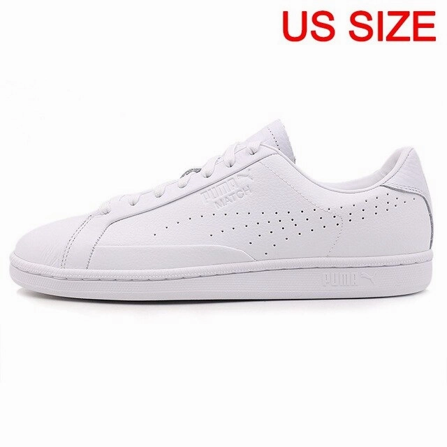 Original New Arrival  PUMA Match 74 Tumbled Unisex  Skateboarding Shoes Sneakers Hygroscopic Insole Layer Wide Toe Box Engineering